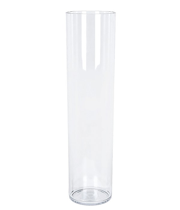 Vaso em Acrilico Transparente - 40cm x 10cm