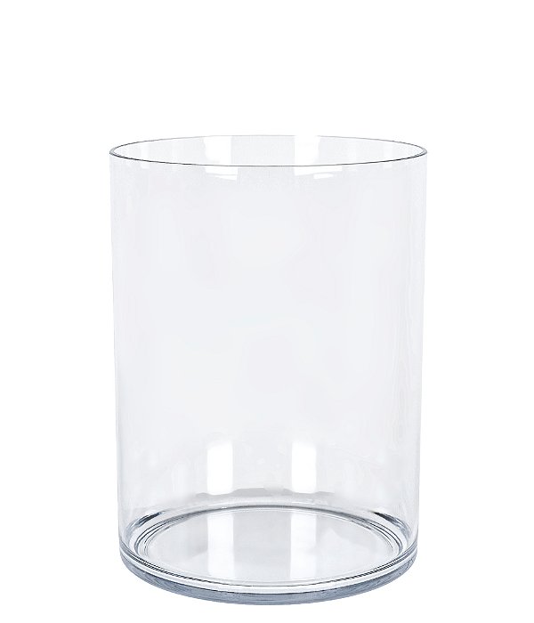Vaso em Acrilico Transparente - 20cm x 15cm