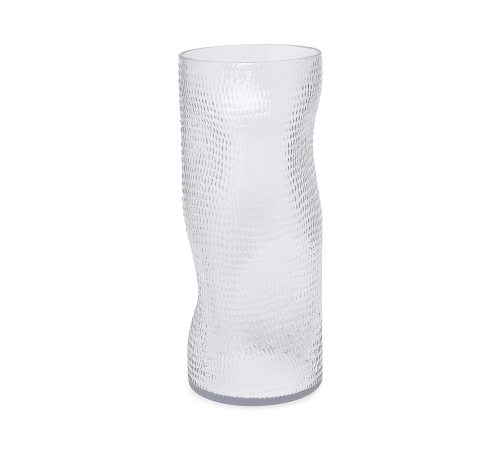 Vaso Orgânico em Vidro - 42cm x 17cm