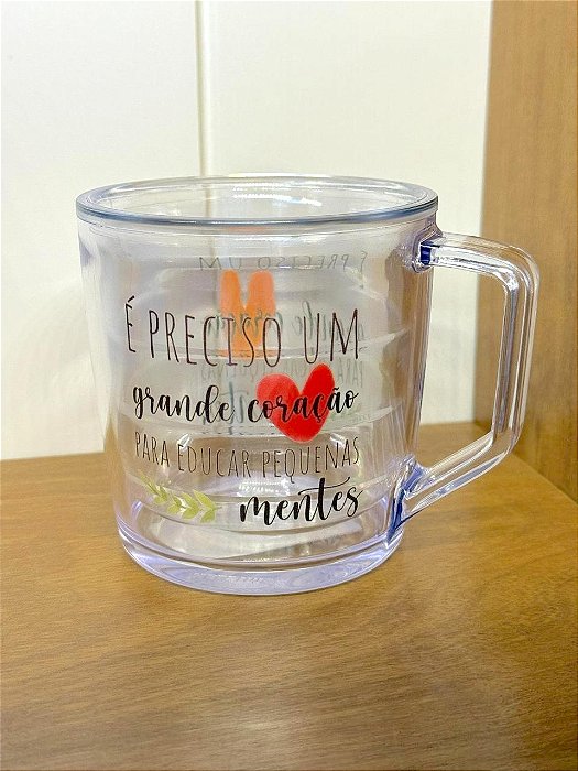 Caneca Dia dos Professores - Grande Coração 250ml