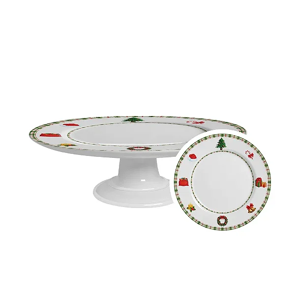 Boleira Média Jingle Bells Natal - 29 cm