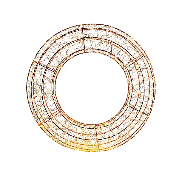 Guirlanda Vazada com 960 Leds Quente - 40cm