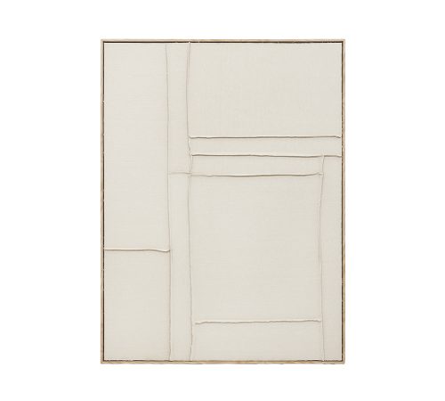 Quadro em Poliestireno e Linho - 1,20mt x 0,90mt