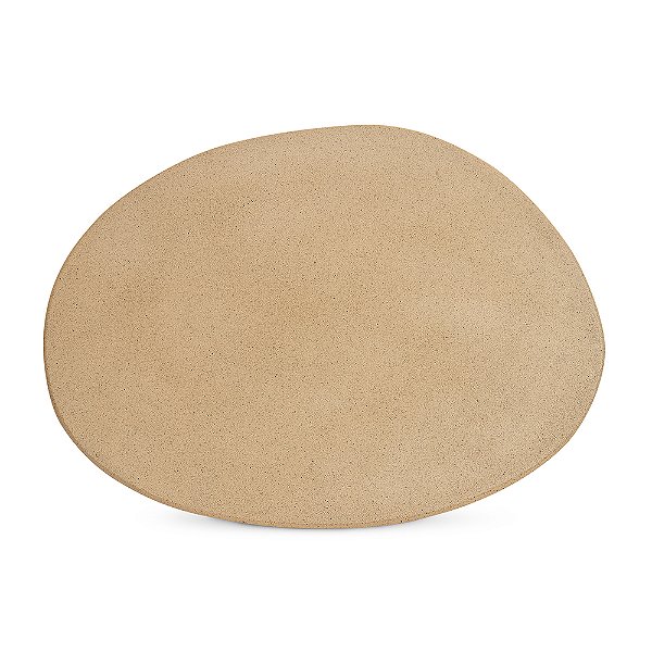 Bandeja em Polirresina Oval Orgânica - 35cm x 25cm