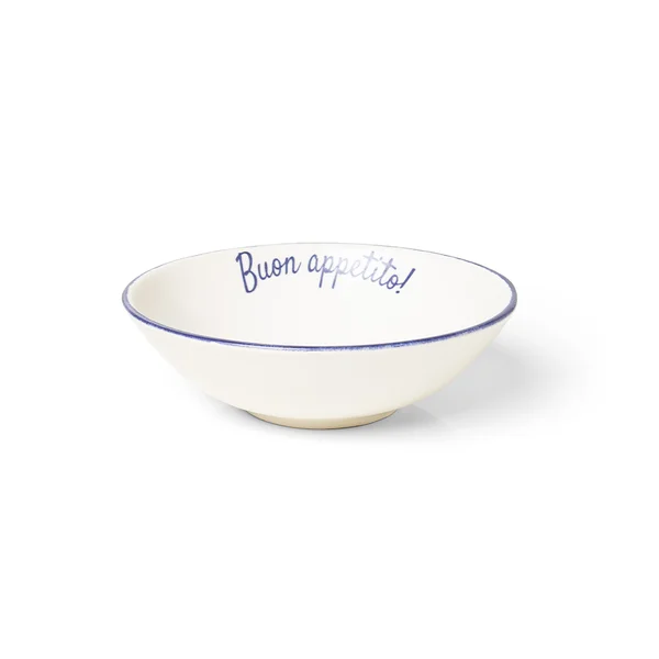 Bowl Aquarelle em Cerâmica Buon Appetito Azul 15cm - 250ml