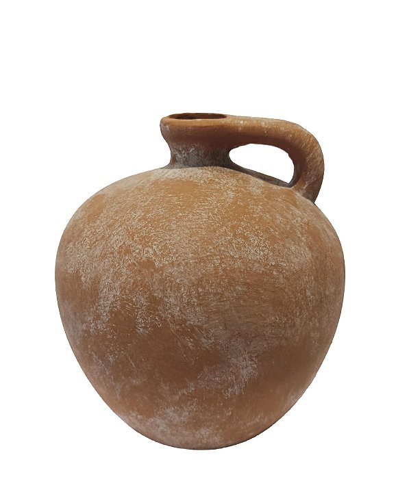 Vaso em Cerâmica Terracota Moringa M - 20cm x 18cm