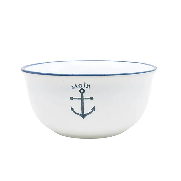 Bowl Ocean Ancora Moin Branca - 14cm