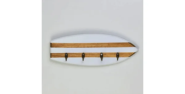 Porta Chaves Prancha Listrada - 33cm x 12cm