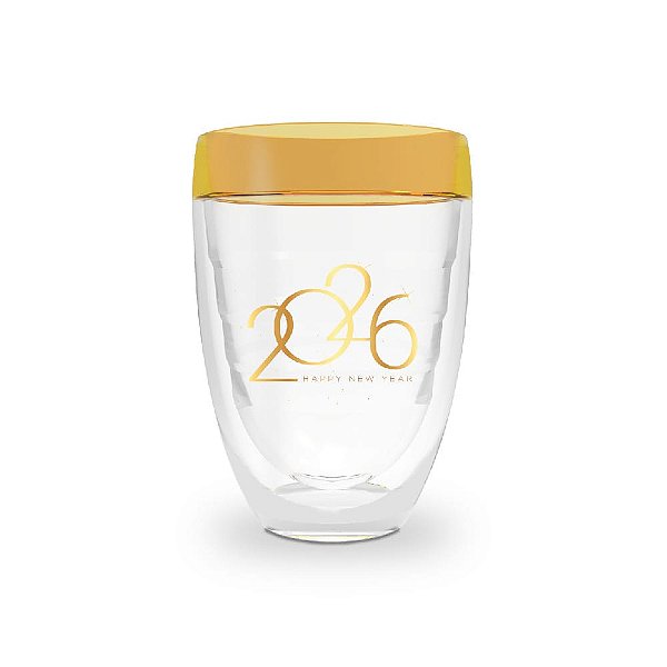 Copo HighLight Amarelo 2026 - 260ml Festas