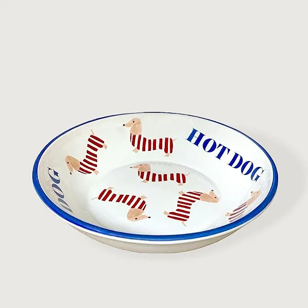 Tigela Funda Grande Hot Dog - 30cm x 5,5cm