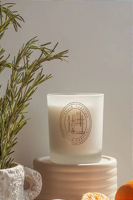 Vela Perfumada Alecrim Mediterraneo Arabesc - 210Gr