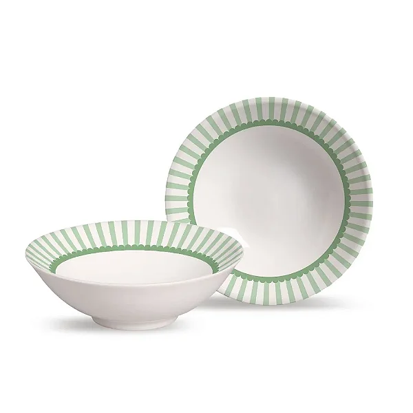 Bowl Decorado Laços de Páscoa Verde - 300ml