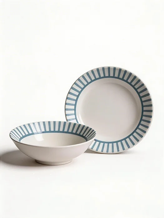 Bowl Decorado Laços de Páscoa Azul - 300ml