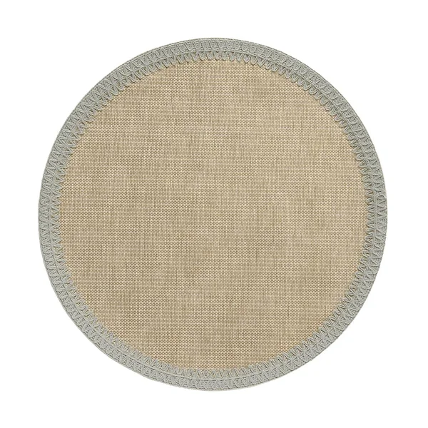 Jogo Americano Redondo Brazil Nature Circular Verde - 40cm