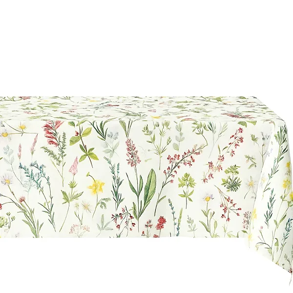 Toalha de Mesa Retangular Impermeável Acqua Giardino - 1,60m x 2,70m Auguri Casa