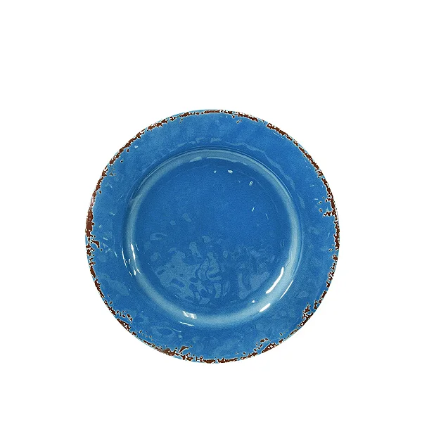 Prato de Sobremesa Melamina Navy - 22cm