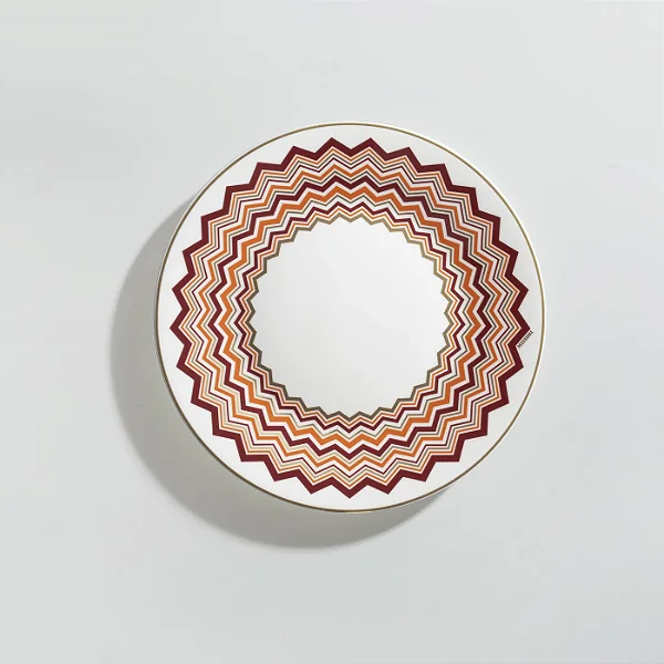Conjunto 2 Pratos de Sobremesa Zig Zag Iconic Missoni - 21,5cm