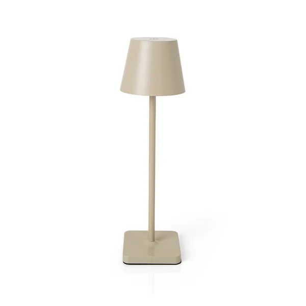 Luminaria de Mesa Ross Tatil Regulavel Taupe - 37,5cm x 11cm