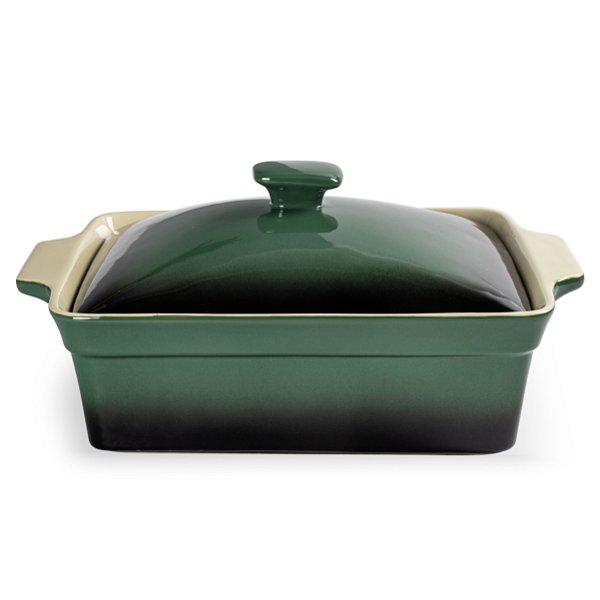 Caçarola Verde Degrade em Cerâmica - 36cm 3,4L