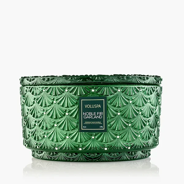 Vela Vaso Central Noble Fir Garland 80H - Voluspa