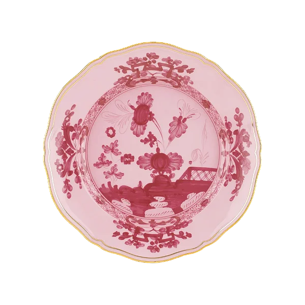 Prato Raso Oriente Italiano Porpora 26cm - Ginori