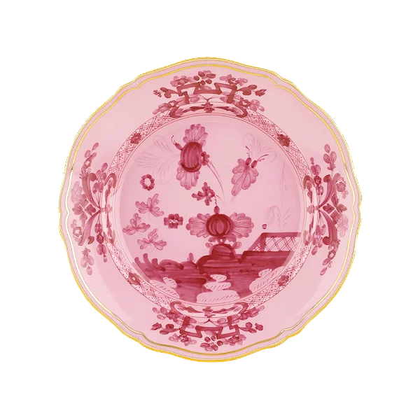 Prato Sobremesa Oriente Italiano Porpora 21cm - Ginori