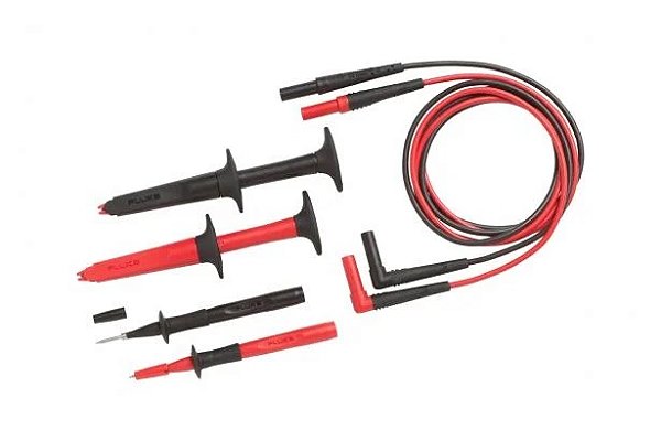 CONJUNTO DE CABOS DE TESTE INDUSTRIAIS FLUKE TL220 SureGrip™ (PONTA DE PROVA)