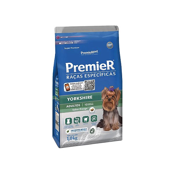 Ração Premier Raças Específicas Cães Yorkshire Adultos