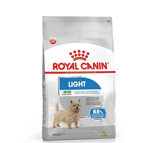 Ração Royal Canin Mini Light para Cães Adultos de Porte Pequeno com Tendência à Obesidade