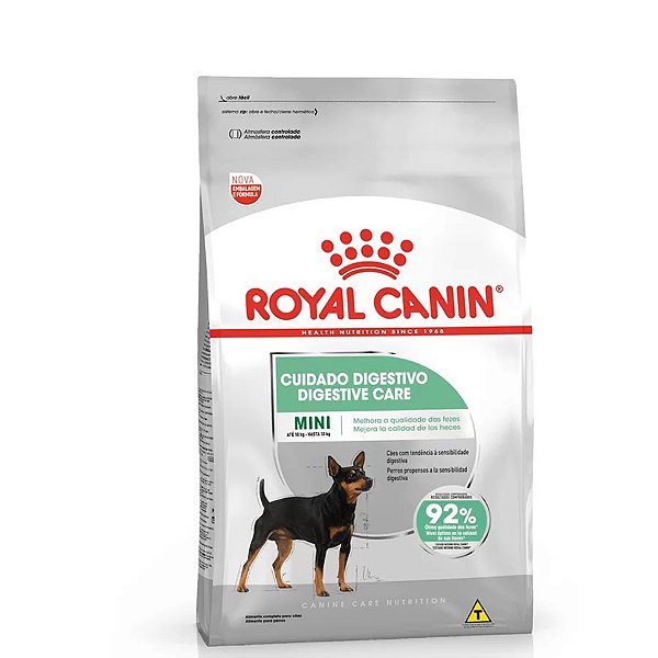 Ração Royal Canin Cuidado Digestivo para Cães Adultos de Porte Mini