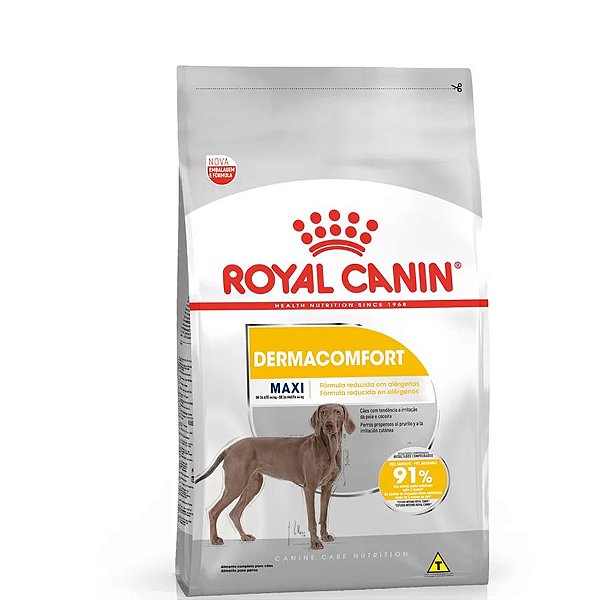 Ração Royal Canin Maxi Dermacomfort para Cães Adultos e Senior de Porte Grande