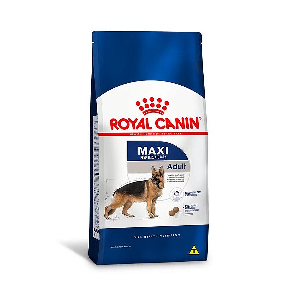 Ração Royal Canin Maxi para Cães Adultos de Porte Grande 15 kg