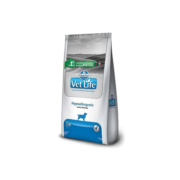 Ração Vet Life Natural Hipoalergênica para Cães Adultos