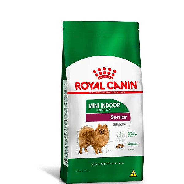 Ração Royal Canin Mini Indoor para Cães Senior de Porte Pequeno