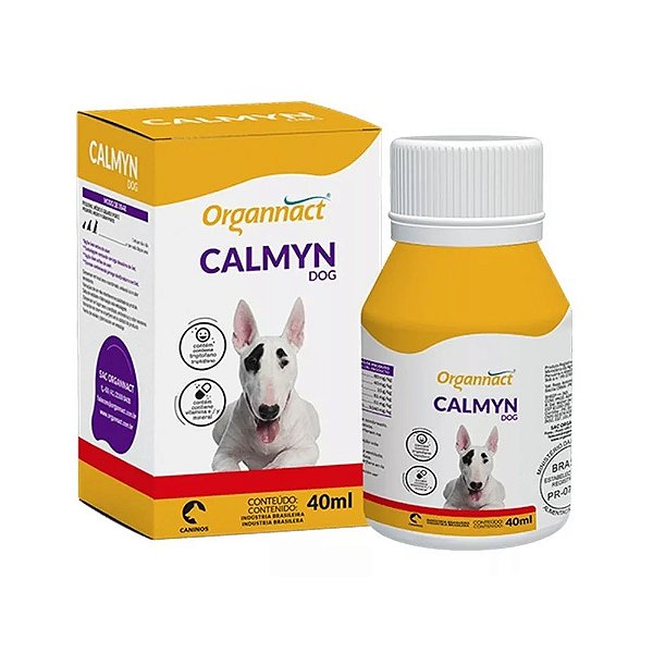 Suplemento Organnact Calmyn Dog Tabs para Cães 15g