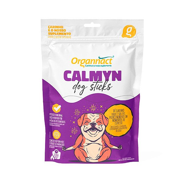 Suplemento Organnact Dog Sticks Calmyn  para Cães