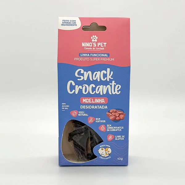 Snack Crocante Moelinha Desidratada