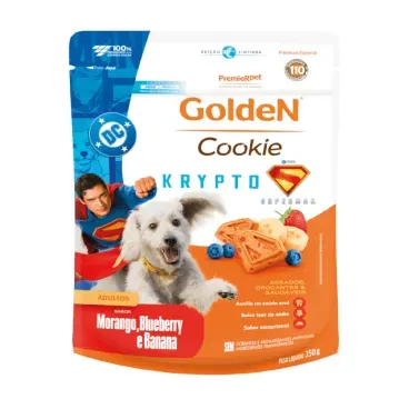 Golden Cookie Krypto para Cães Adultos Edição Limitada 350 g