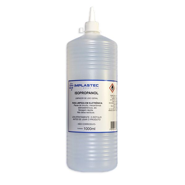 Álcool Isopropílico Isopropanol - Garrafa 1 Litro