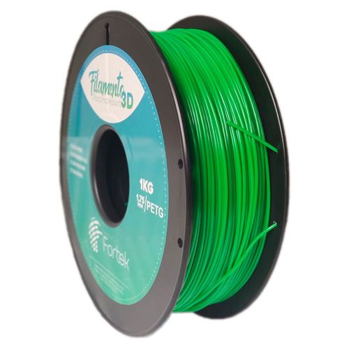 Filamento PETG Para Impressora 3D 1,75mm 1Kg - Verde