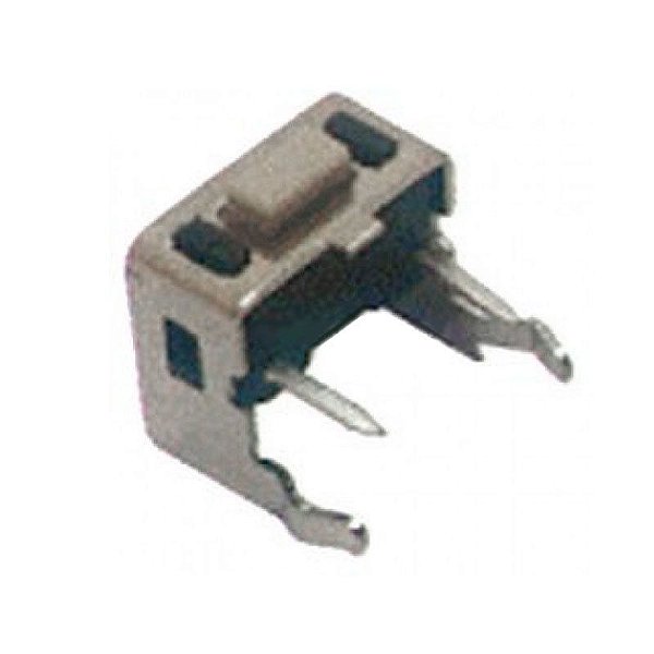 Chave Táctil 3x6x4,3mm 4 Terminais 90 Graus