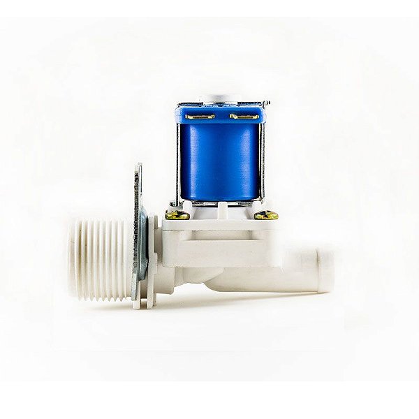 Válvula Solenoide para Água 12V 180° (3/4 x 1/2) VA 01