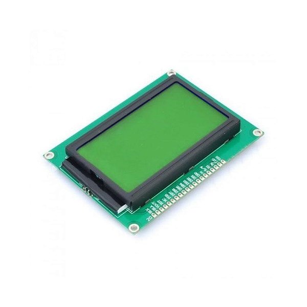 Display LCD Gráfico 128x64 (Verde)