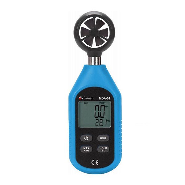 Mini Anemômetro Digital MDA-01 Minipa