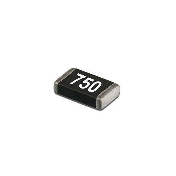 Resistor SMD 75R 5% 0603 (1/10W)