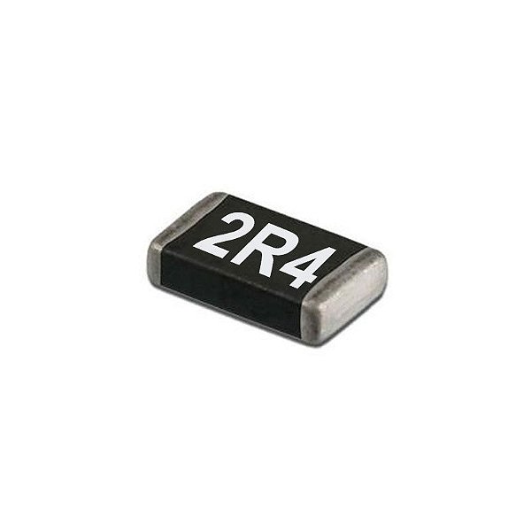 Resistor SMD 2R4 1% 0805 (1/8W)