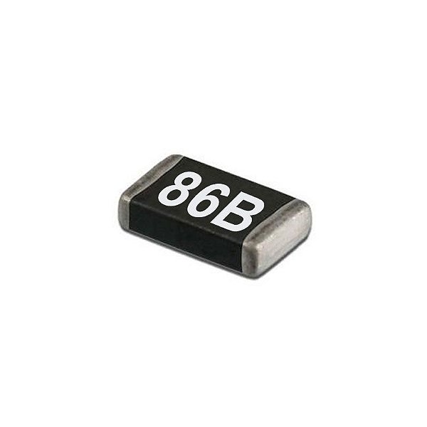 Resistor SMD 7K68 1% 0805 (1/8W)