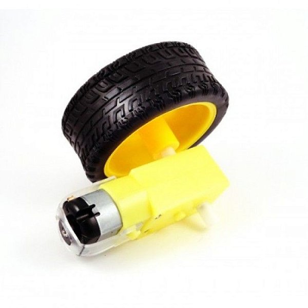 Motor Rx Robo Kit motor DC + roda para Robô | Baú da Eletrônica - Baú da Eletrônica ...