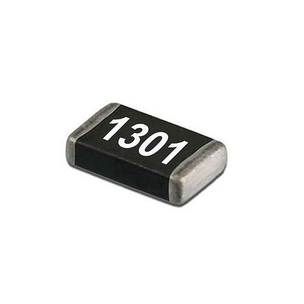 Resistor SMD 1K3 1% 1206 (1/4W)