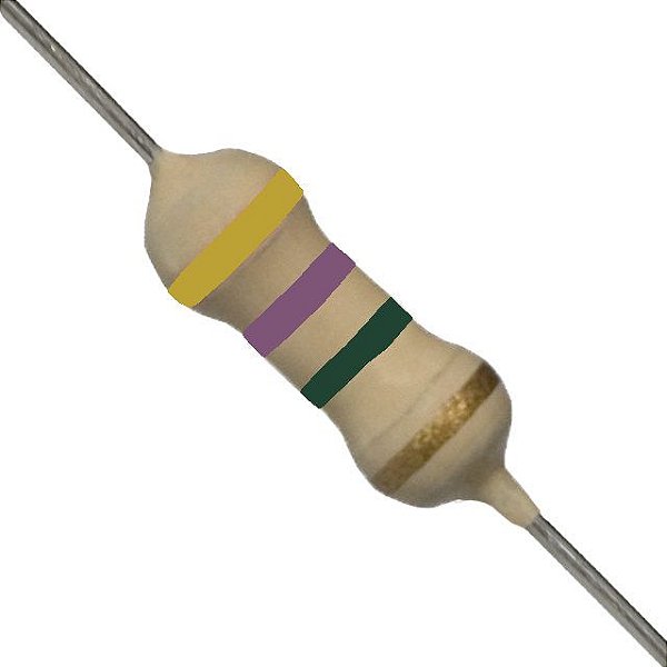 Resistor 4M7 5% (1/2W)